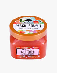 peach sorbet shea sugar scrub